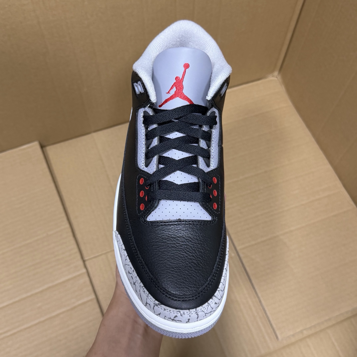 vue de dessus Jumpman rouge