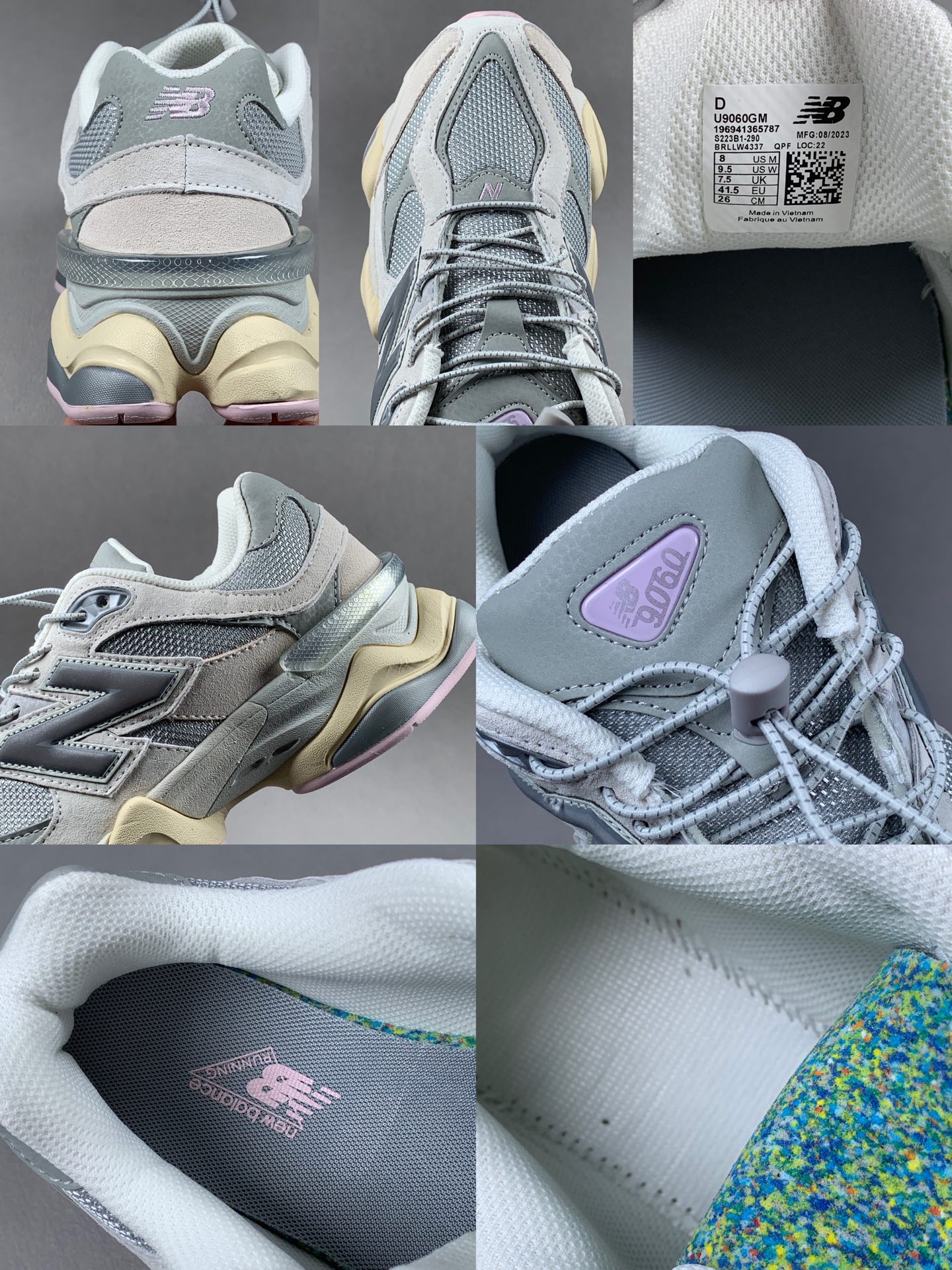 détails et étiquette U9060GM