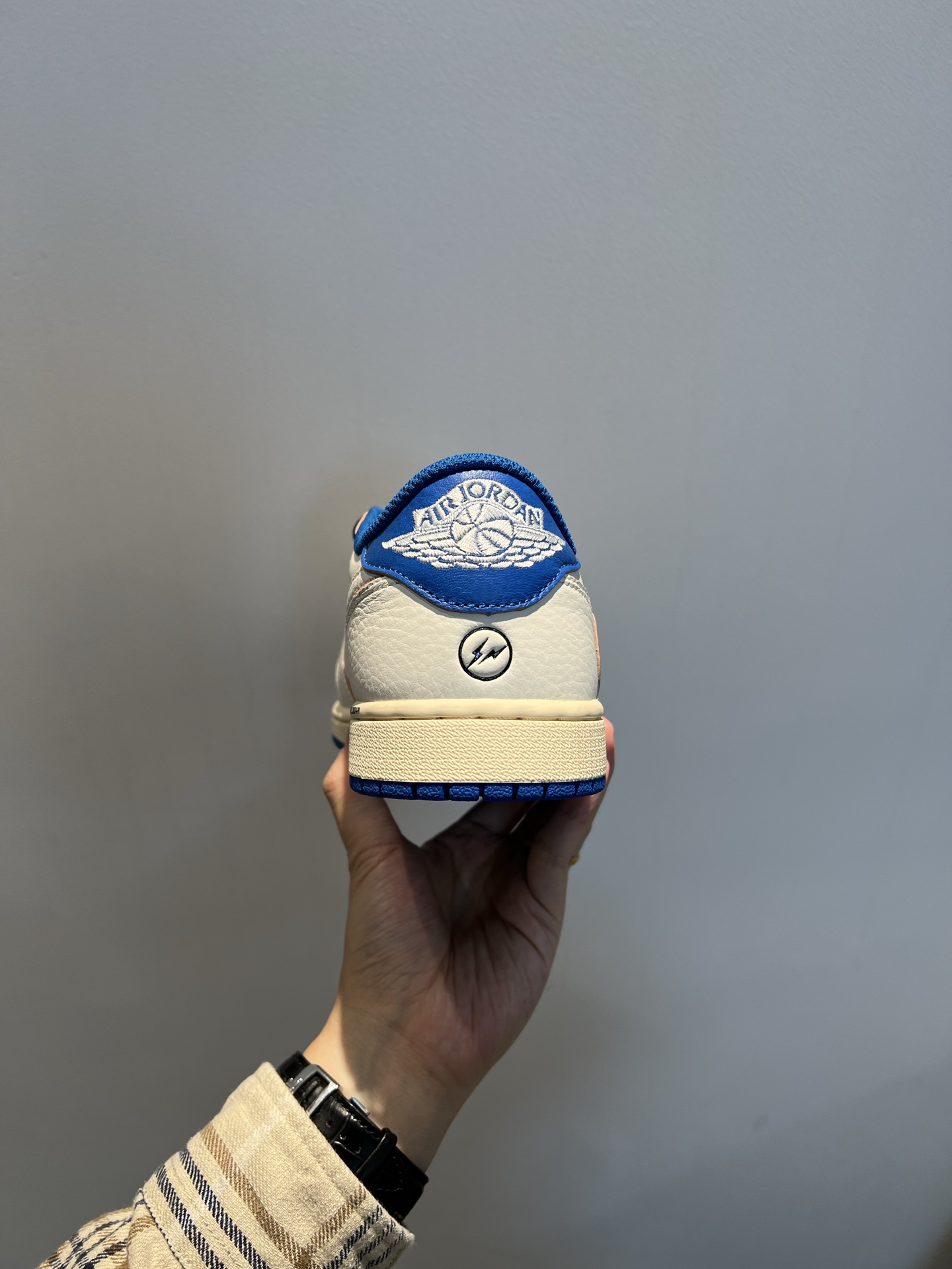 talon Air Jordan et logo Fragment